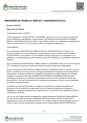 programa de recuperacion productiva - reproii