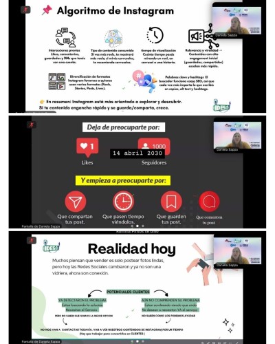se realizo seminario gratuito y online “cómo vender en instagram en 2026”